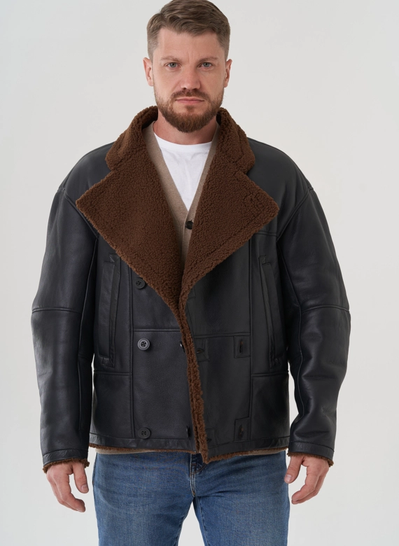 Мужская дубленка 
