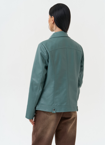 Женская куртка косуха из эко кожи